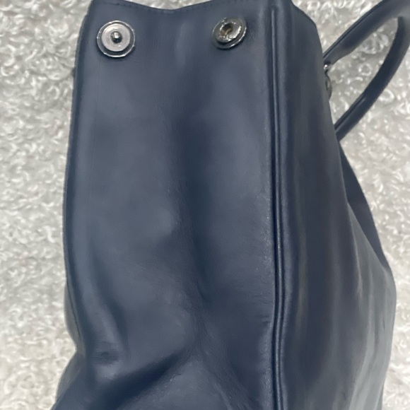 Dior Blue Leather Extra Large Diorissimo Shopper Tote - Picture 15 of 16